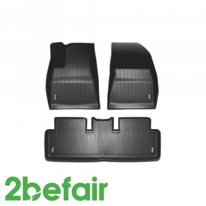 2befair Allwettermatten Set Innenraum für das Tesla Model 3